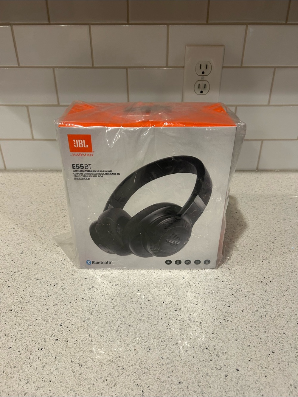 JBL E55BT Wireless On-Ear Headphones - NIB